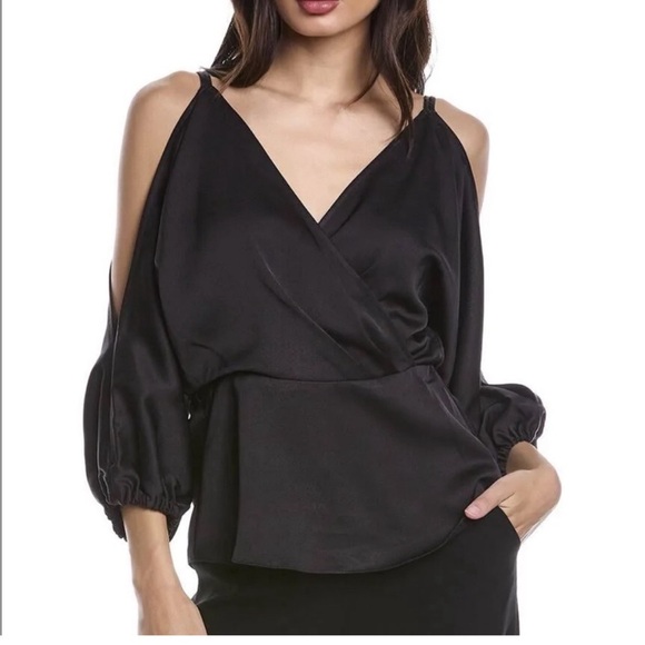 Trina Turk Tops - Drapey party blouse NEVER WORN